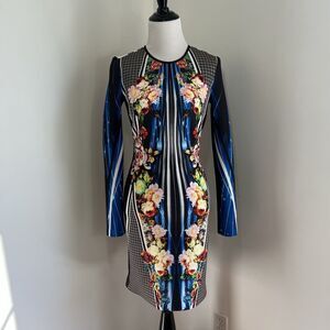 Clover Canyon Scuba Dress S Winter Solstice Print In Us Vogue 2014